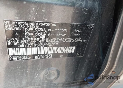 2018 Toyota Rav4 Se from USA, damaged, VIN JTMJFREV7JD239535